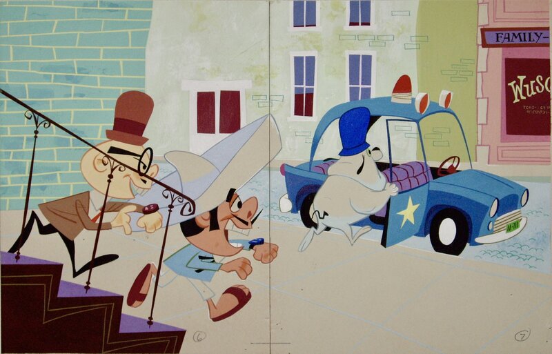 Hawley Pratt, Al White, Dick Tracy  golden book - Illustration originale