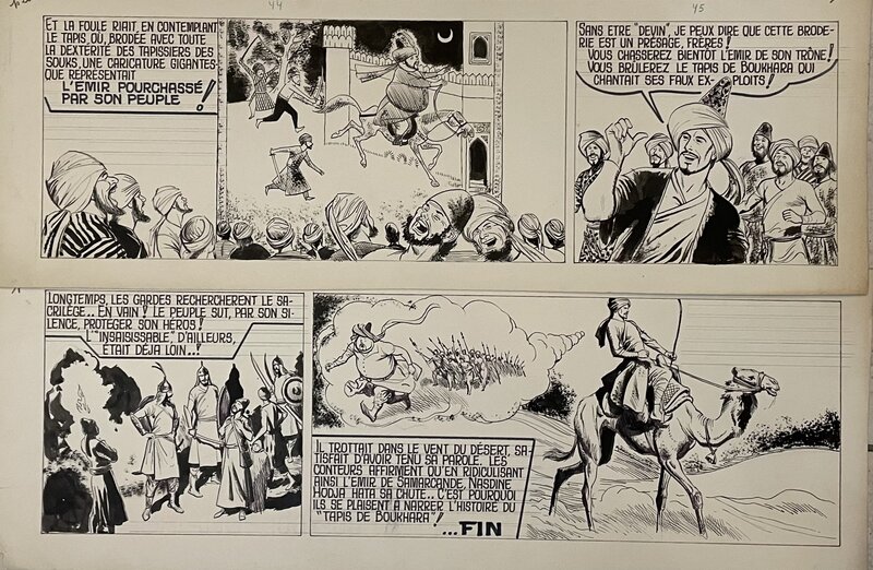Nasdine Hodja by Eduardo Coelho, Roger Lécureux - Comic Strip