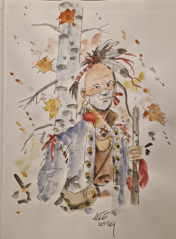 Deerfield 1704 par Lele Vianello - Dédicace