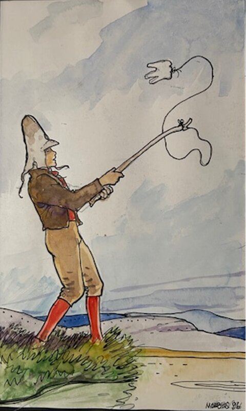 Moebius, Starwatcher (Dentiste) - Original Illustration