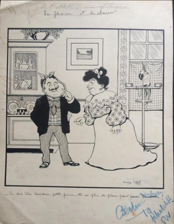 Dentiste par Mauryce Motet - Illustration originale