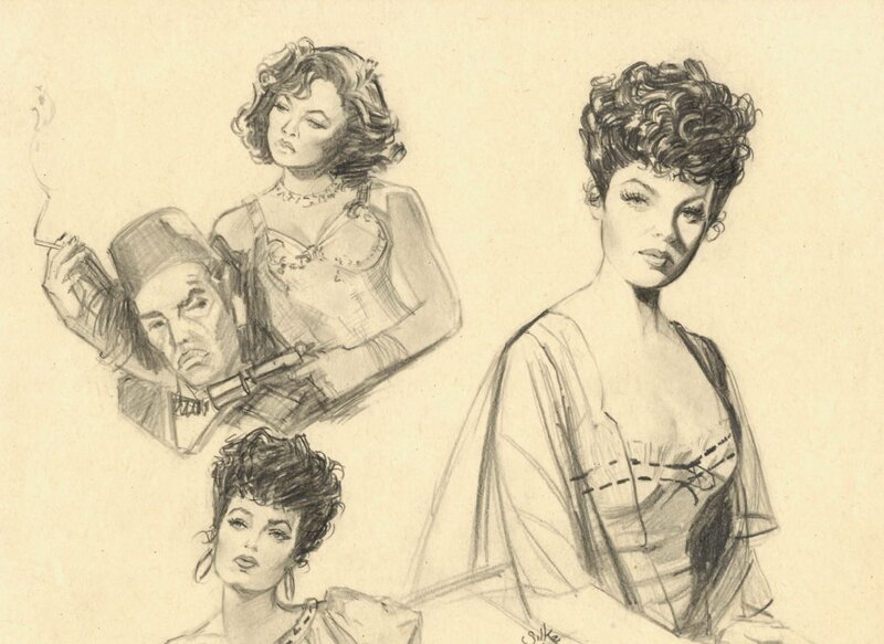 Jim Silke, Gene Tierney Character Sheet - Dédicace