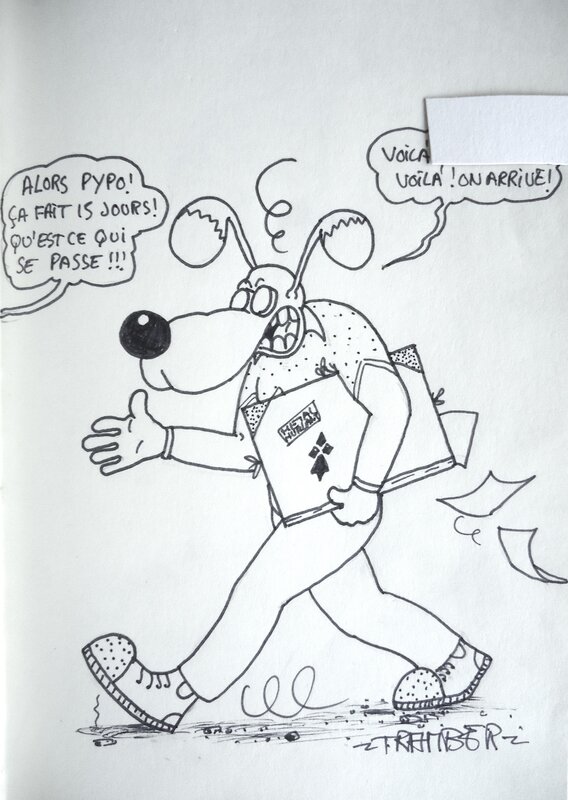 Livre d'or ( 8 ) par Tramber - Dédicace