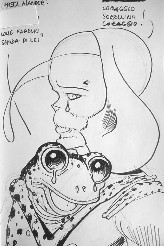 Livre d'or ( 9 ) by Silvio Cadelo - Sketch