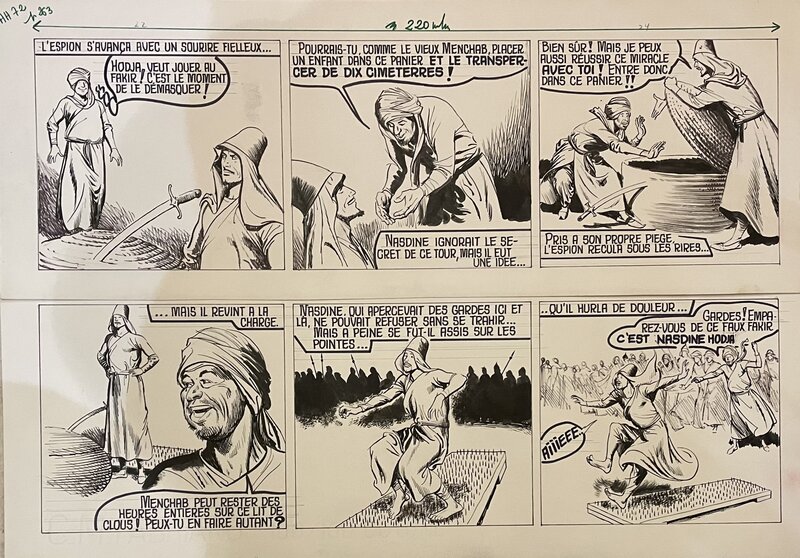 Nasdine Hodja par Eduardo Coelho, Roger Lécureux - Planche originale