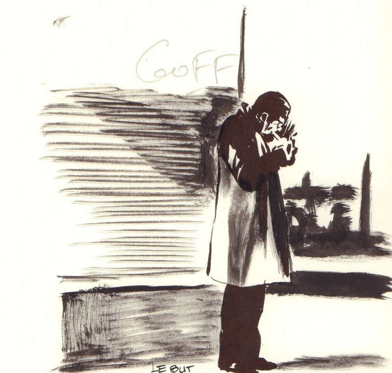 En vente - Gérard Goffaux, Il était 7 fois n°3 portfolio - Dédicace
