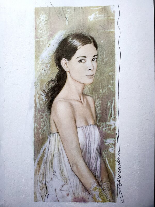 FIANCEE par Andréi Arinouchkine - Illustration originale