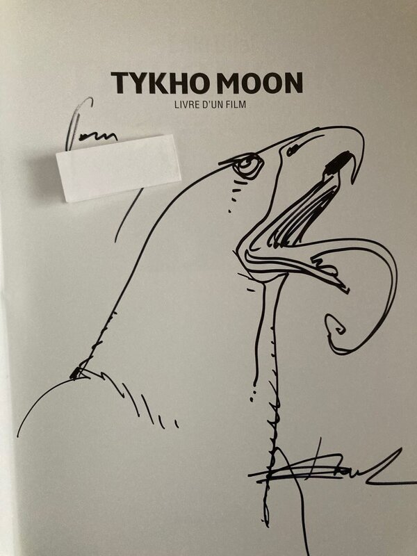 Dédicace Bilal  Tykho Moon Horus - Sketch