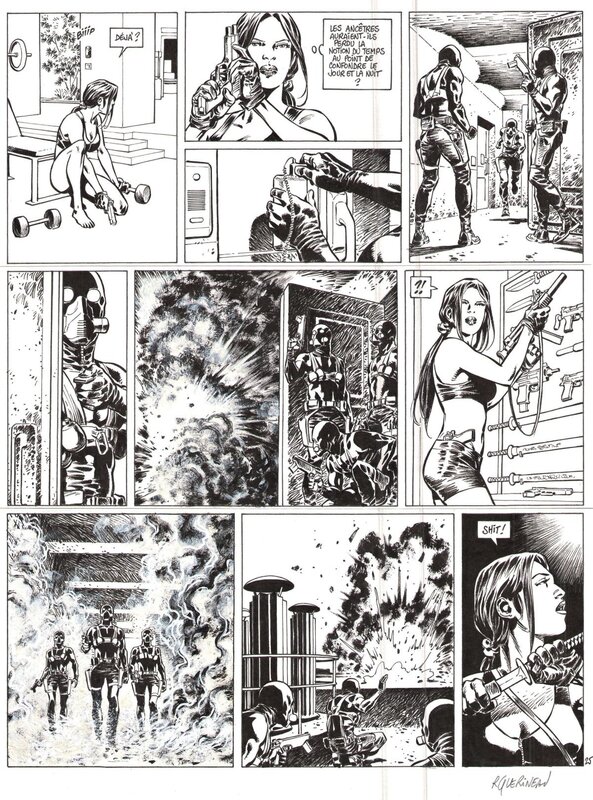 For sale - Richard Guérineau, Le  chant des Stryges - Comic Strip