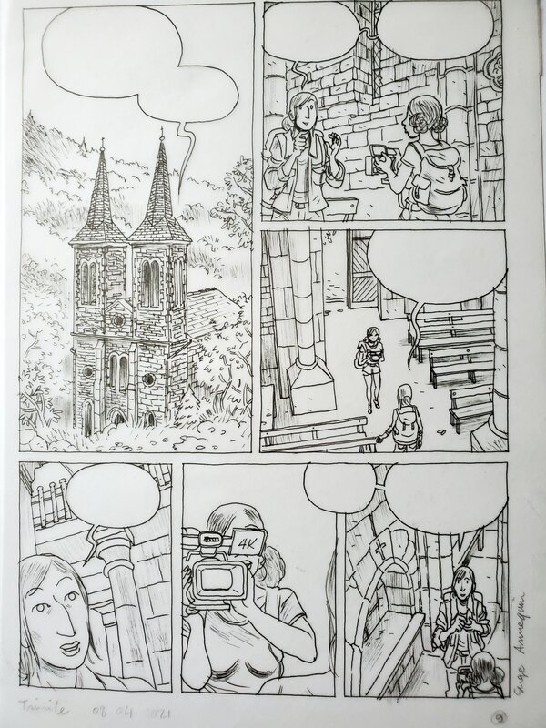 Serge Annequin, URBEX : PEP & DJOU, FOUINEUSES DE MEMOIRE T2 LA NUIT DE LA TRINITE - Comic Strip