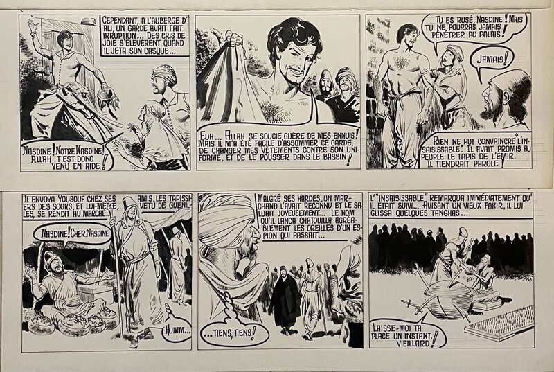 Nasdh’ine Hodja par Eduardo Coelho, Roger Lécureux - Planche originale