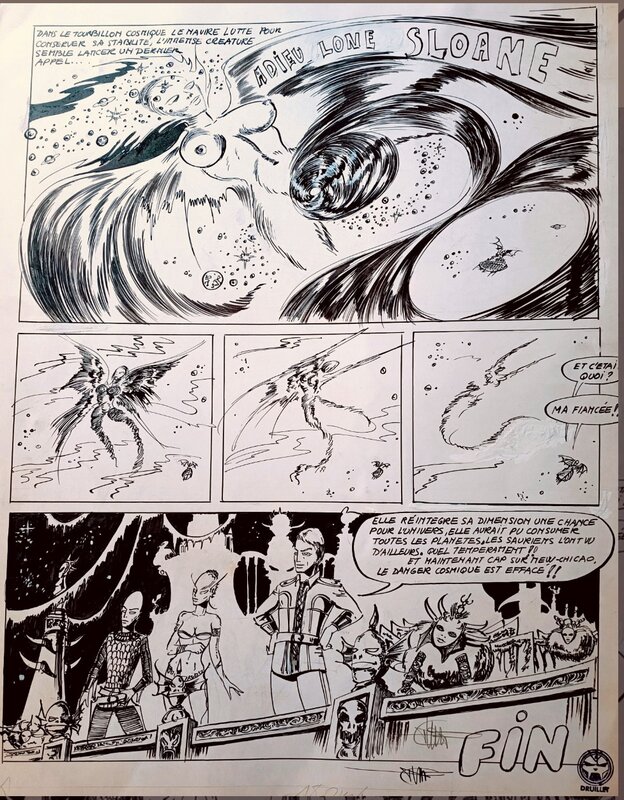For sale - Lone Sloane by Philippe Druillet - Comic Strip