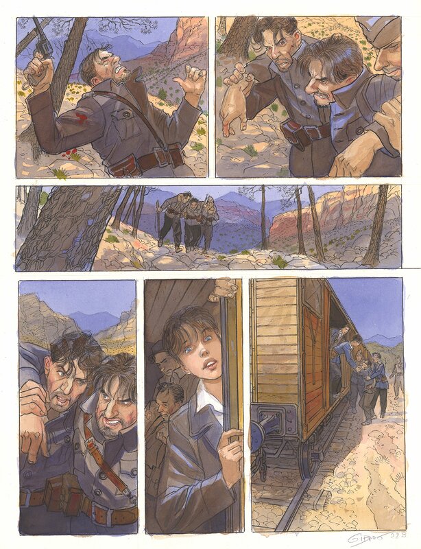 Matteo 1936 by Jean-Pierre Gibrat - Comic Strip
