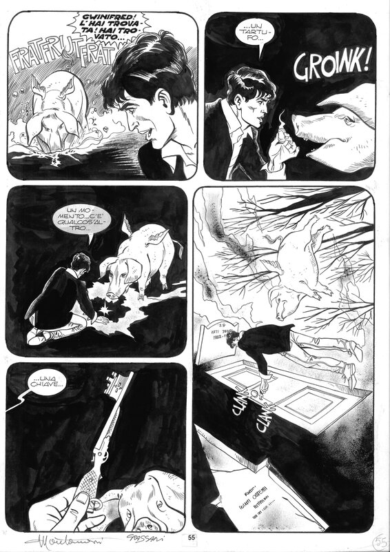 Giuseppe Montanari, Ernesto Grassani, Tiziano Sclavi, Dylan Dog #65 · 
