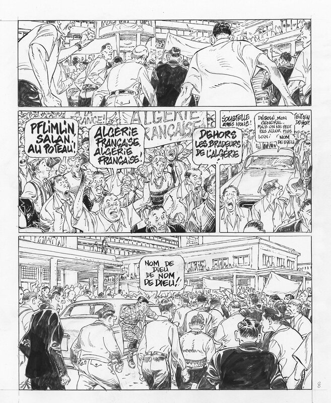For sale - François Boucq, Un Général, des généraux - Comic Strip