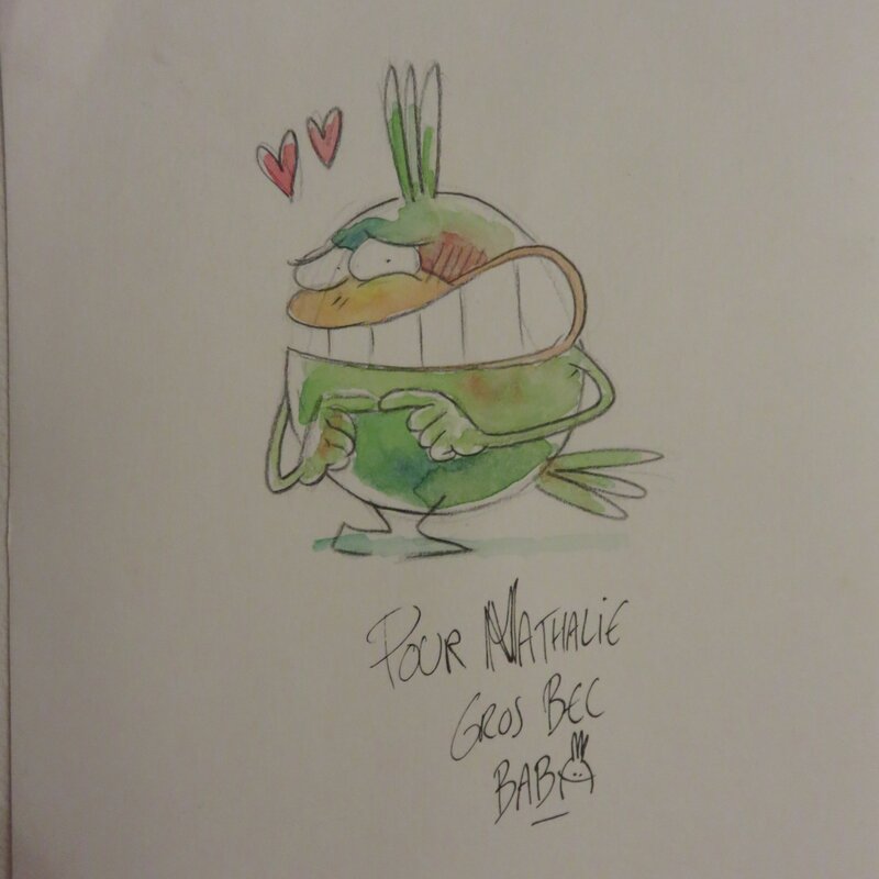 Dedicace Le Piou par Baba - Sketch