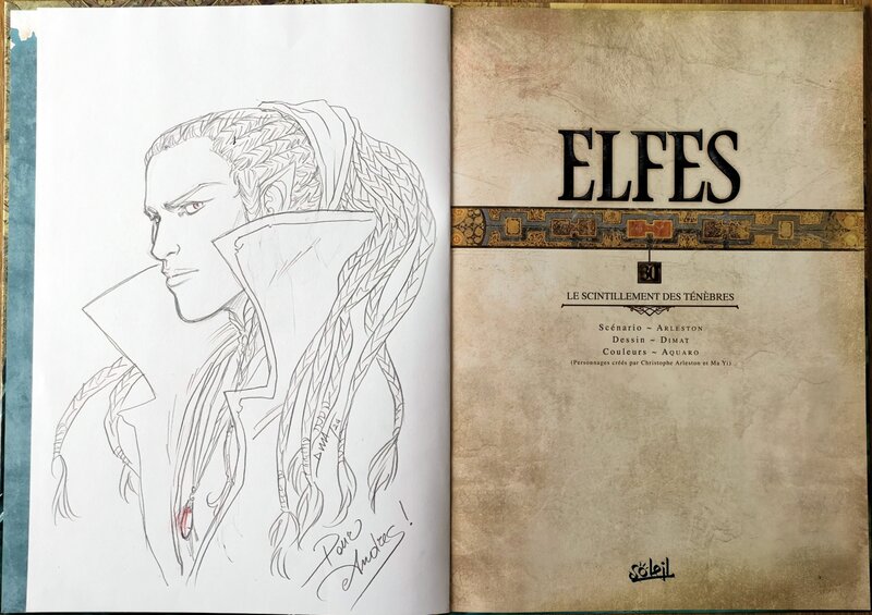 Elfes (tome 30) by Dimat - Sketch
