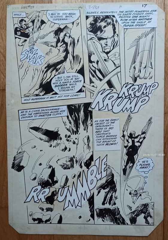 Gene Colan, Bob Smith, World's Finest Comics # 297 page 17 (1983) par Gene Colan and Bob Smith - Comic Strip