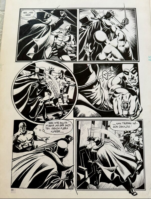 The Phantom par César Spadari - Planche originale