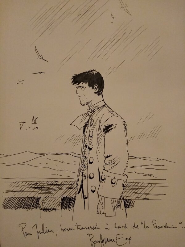 Le marquis d'Anaon by Matthieu Bonhomme - Sketch