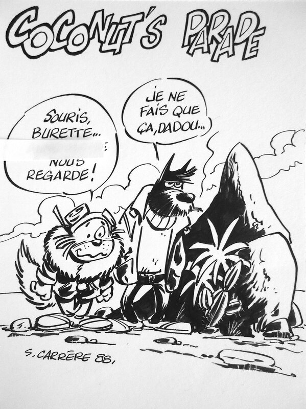 Livre d'or ( 12 ) par Serge Carrère - Dédicace