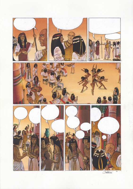 Isabelle Dethan, Sur les Terres d'Horus T.1, planche 40 - Comic Strip