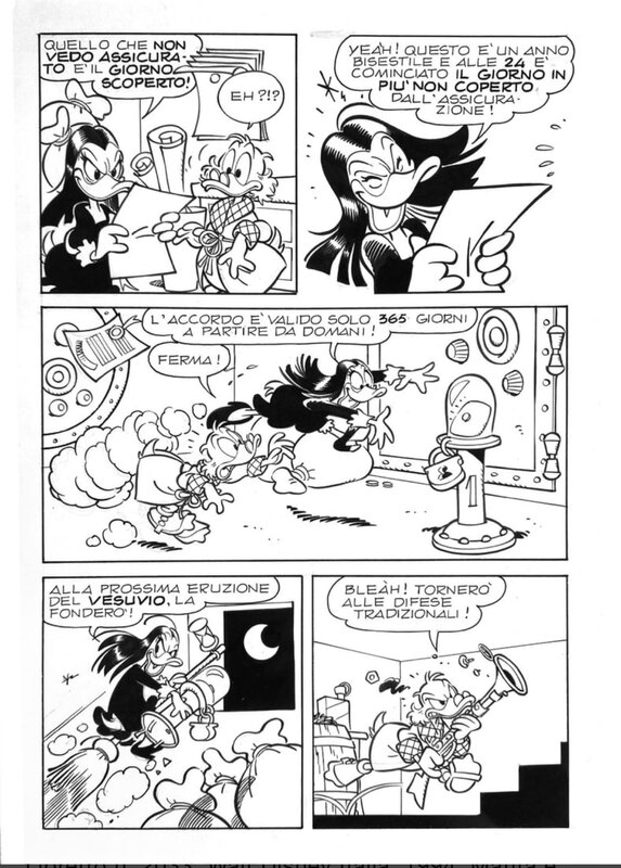 Lara Molinari, Le virus du sou fétiche - Planche originale