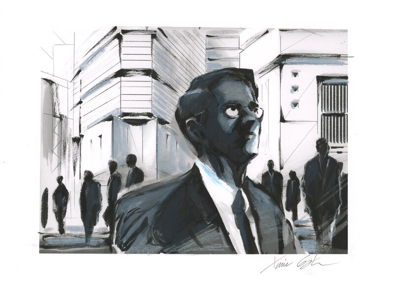 Xavier Coste, Illustration originale 1984 - Illustration originale