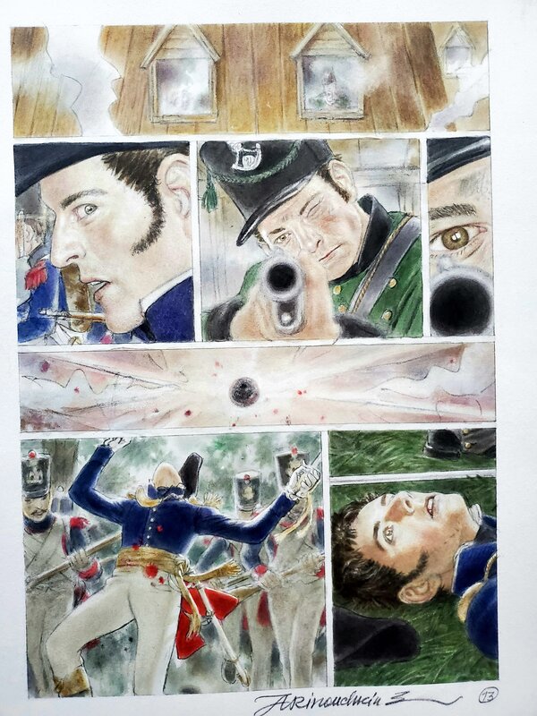 Andréi Arinouchkine, WATERLOO   T2 couleur directe - Comic Strip