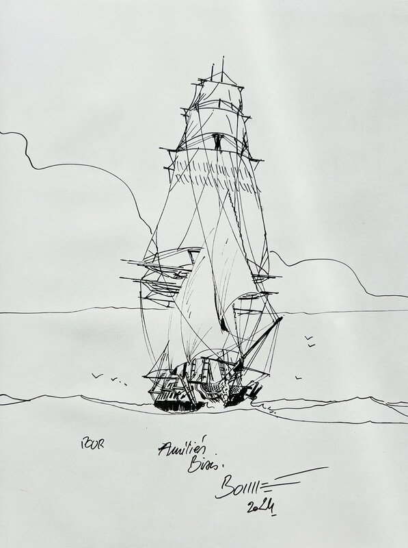 Franck Bonnet, Marc Bourgne, Pirates de Barataria (tome 9) - Sketch