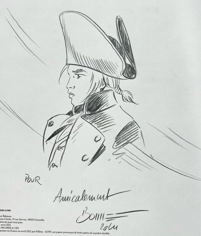 Franck Bonnet, Uss Constitution (tome 3) - Sketch