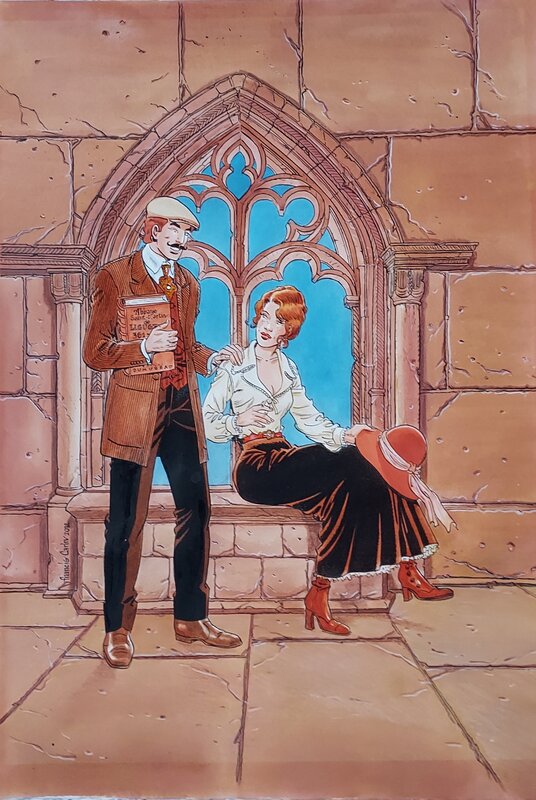 Victor Sackville par Francis Carin - Illustration originale