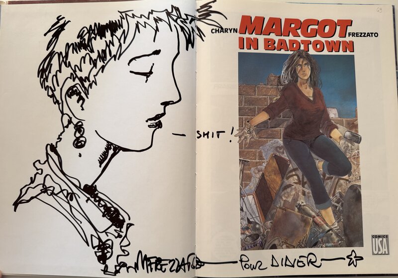 Massimiliano Frezzato, Dédicace - Margot in Badtown - Dédicace