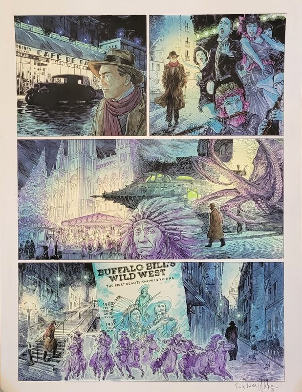 Eric Liberge, Fritz Lang - le maudit - Comic Strip