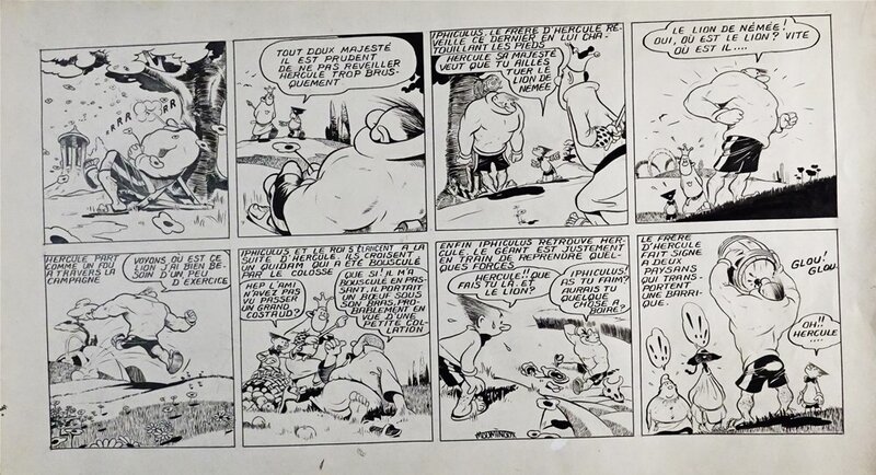 Hercule by Guy Mouminoux - Comic Strip