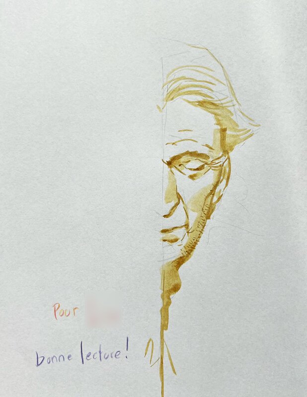 Zodiaque (tome 2) by Horne, Eric Corbeyran - Sketch