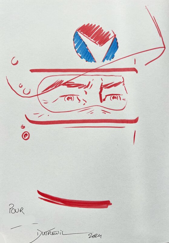 Vincent Dutreuil, Denis Lapière, Michel Vaillant (tome 9) - Sketch