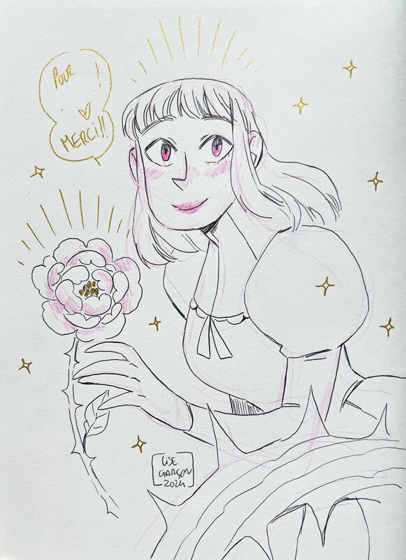Lise Garçon, Amélie Sarn, Rose and Crow (tome 2) - Sketch
