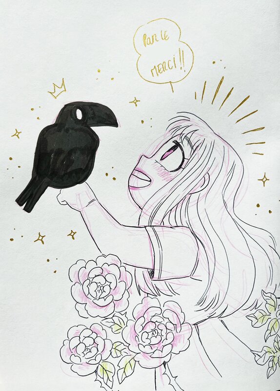 Lise Garçon, Amélie Sarn, Rose and Crow (tome 3) - Sketch