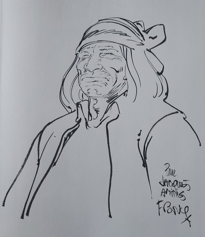 Bouncer tome 4 TL by François Boucq - Sketch