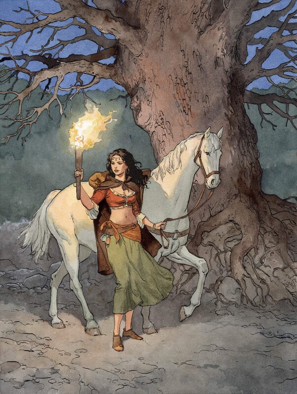 Le Scorpion by Luigi Critone - Original Illustration