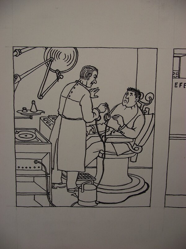 Dentiste par Max Radler - Illustration originale