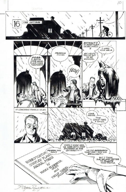 P Craig Russell, Batman Hothouse Page 10 - Planche originale