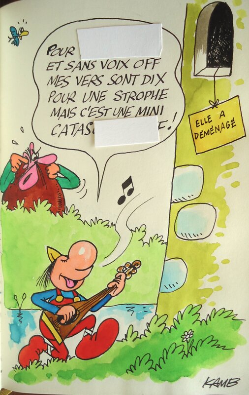 Livre d'or ( 18 ) par Jacques Kamb - Dédicace