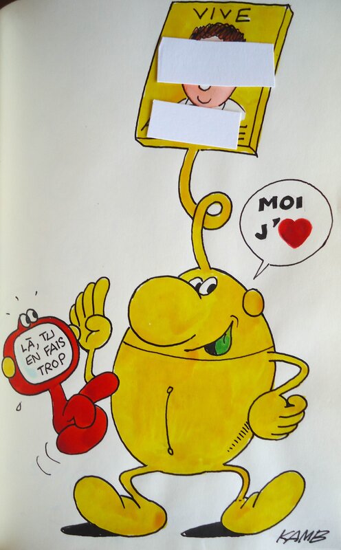 Livre d'or ( 19 ) by Jacques Kamb - Sketch