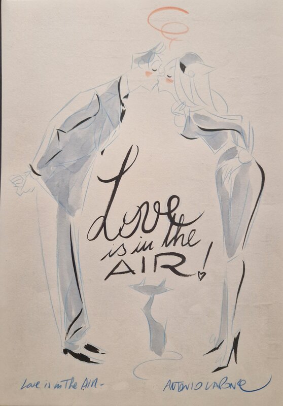 Love is in the Air par Antonio Lapone - Illustration originale