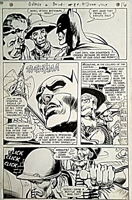 Brave and Bold par Neal Adams - Planche originale