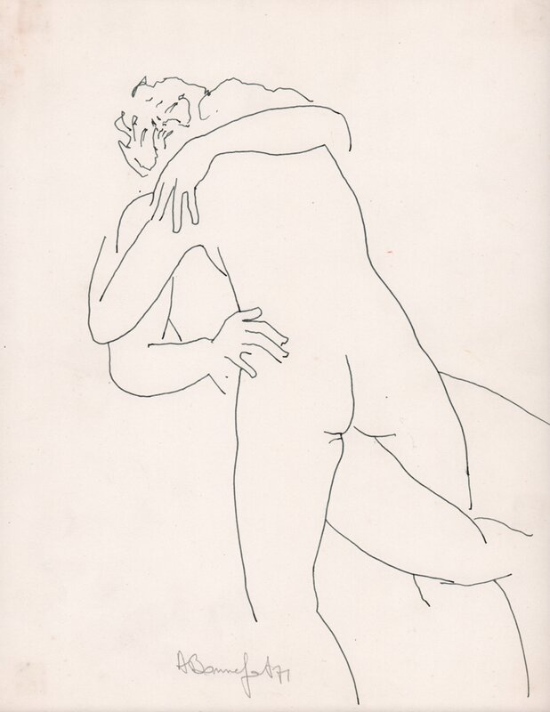 En vente - Alain Bonnefoit - 2 - Illustration originale