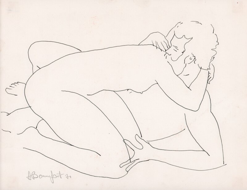 En vente - Alain Bonnefoit -3 - Illustration originale