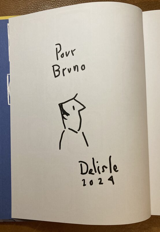 Guy Delisle, Pour une fraction de seconde. - Sketch